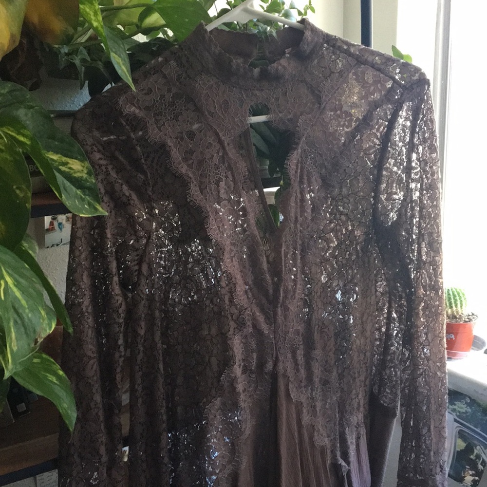 Free People mauve mini dress